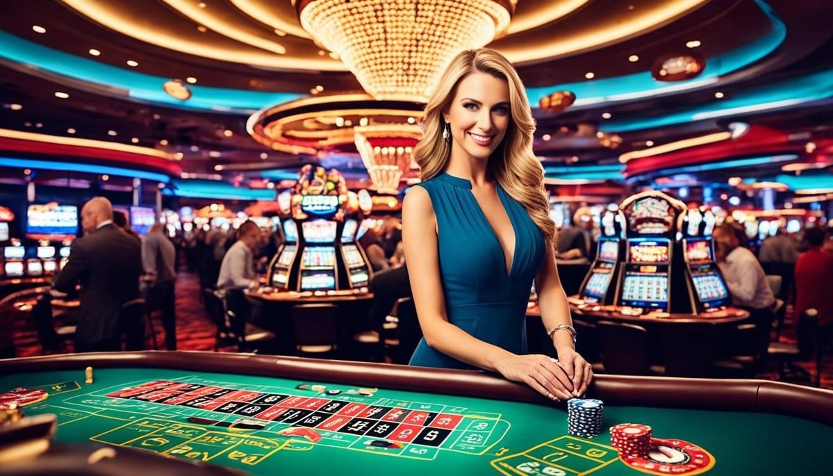 Kemenangan live casino BandarQiu – member menang besar di meja baccarat live dealer